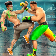 Real Gym fighting Stars: Wrestling games