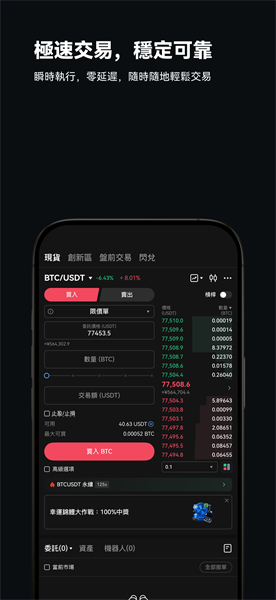 gaxdex国际货币交易所截图1