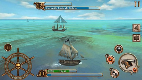 海盗战斗时代的船只[图7]